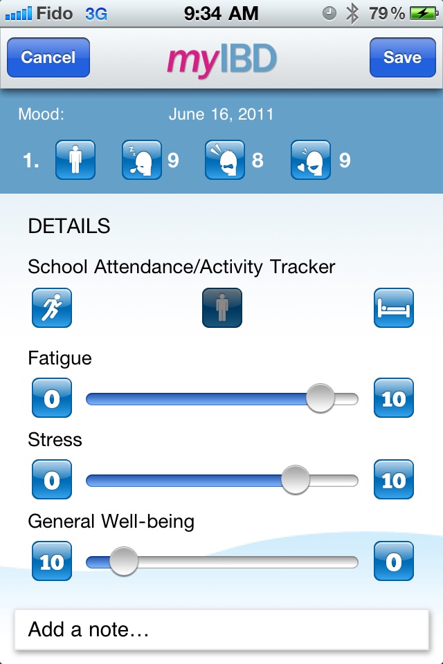 myIBD screenshot 2