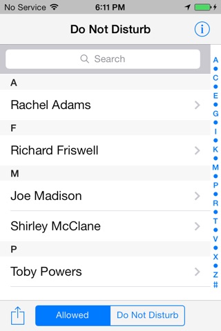 Do Not Disturb Allowed Callers and Calls App screenshot 2