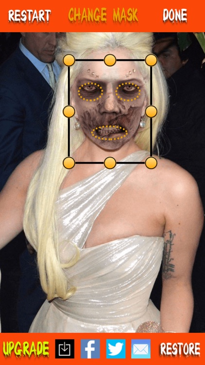 Spooky Makeover for Halloween season from photo booth Free screenshot-3