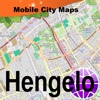 Hengelo, Enschede and Oldenzaal Street Map