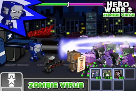 Hero Wars 2: Zombie Virus screenshot 2