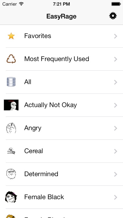 EasyRage - 850+ Popular Rage Faces for SMS screenshot-3