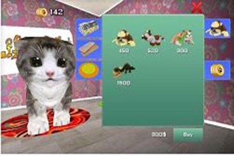 Talking friend kitten 3D free screenshot 3