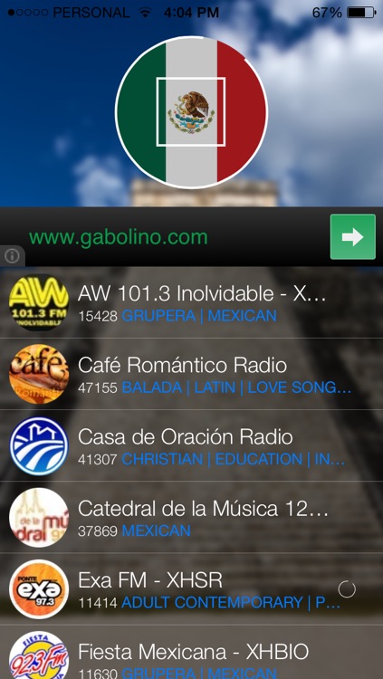 Mexico Radio Free - Tunein to live Mexican radio stations (México)