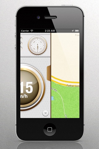 iSpeedo - GPS Speedometer, Tracker and Map! screenshot 2