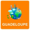 Guadeloupe Off Vector Map - Vector World