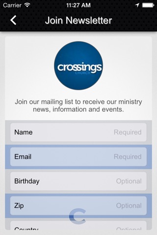 Crossings Church screenshot 2