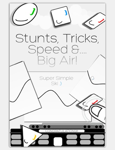 Super Simple Surf & Ski HD Edition - Downhill Wave Rider Game Free screenshot 2