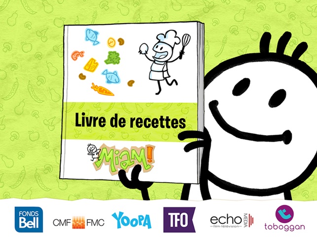 Livre de recettes MIAM!