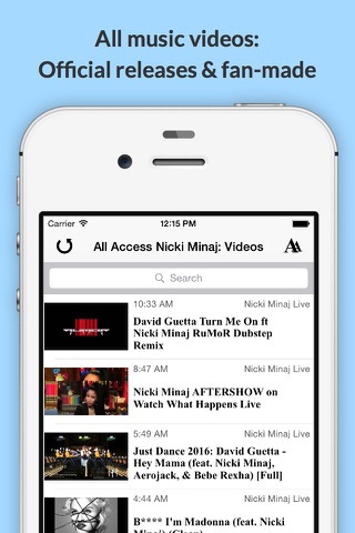 All Access: Nicki Minaj Edition - Music, Videos, Social, Photos, News & More! screenshot 2