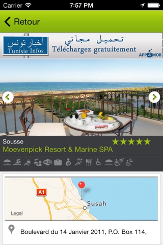 Hôtels Tunisie screenshot 3
