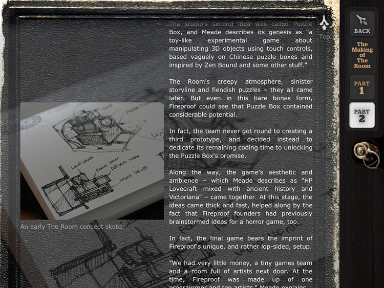 The Pocket Guide to The Room – iPad edition screenshot-3