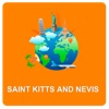 Saint Kitts and Nevis Off Vector Map - Vector World