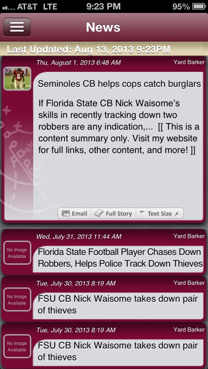Florida State Football Live