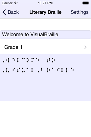VisualBraille screenshot 2