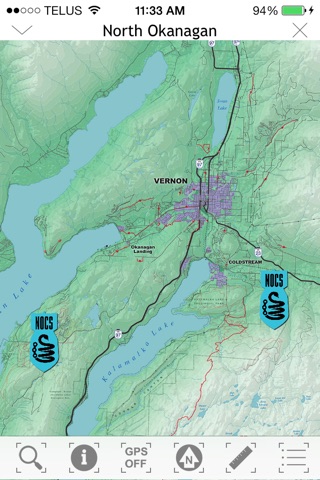 North Okanagan Trail Guide screenshot 2