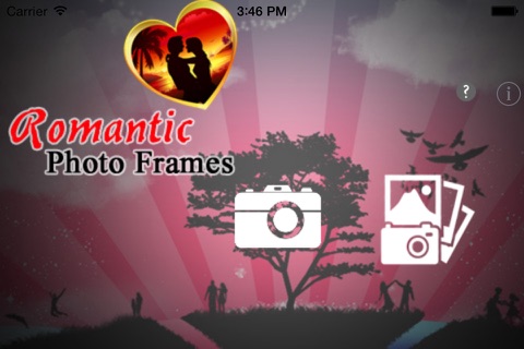 Romantic Photo Frames screenshot 2