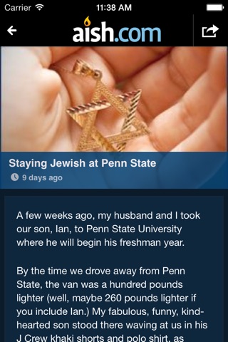 Aish.com: The Judaism App screenshot 3