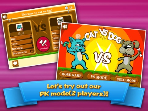 Cat VS Dog -Online на iPad