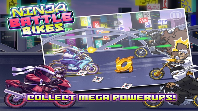 Ninja Battle Bikes - Epic Warrior Showdown Free Racer Game(圖3)-速報App