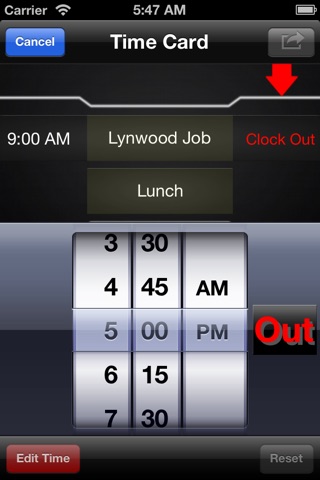 Time Card+ screenshot 4