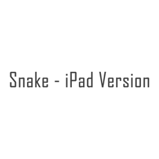 Activities of Snake return of the 8 bit - iPad version