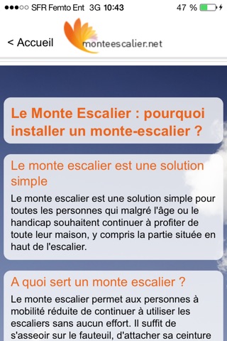 Monte escalier screenshot 4