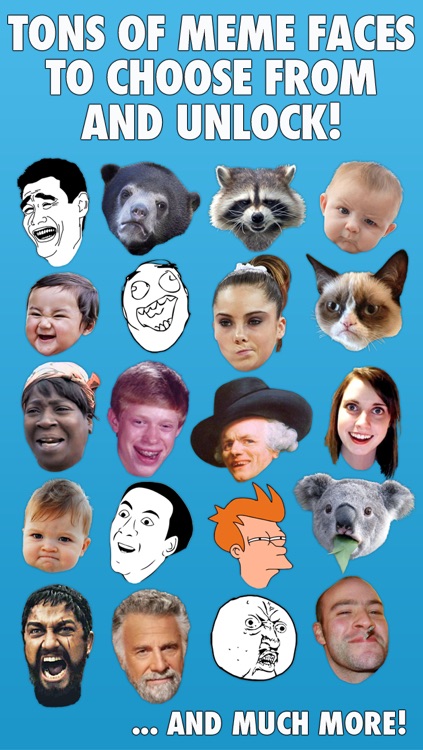 Meme Photo Booth - Comic Face Stickers and Funny Memes screenshot-3