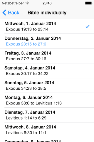 Lies die Bibel täglich screenshot 4