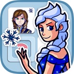Memory game for girls Ice Princess - learning game for girls