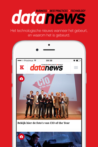 DataNews.be NL - Business > Best Practices > Technology screenshot 2