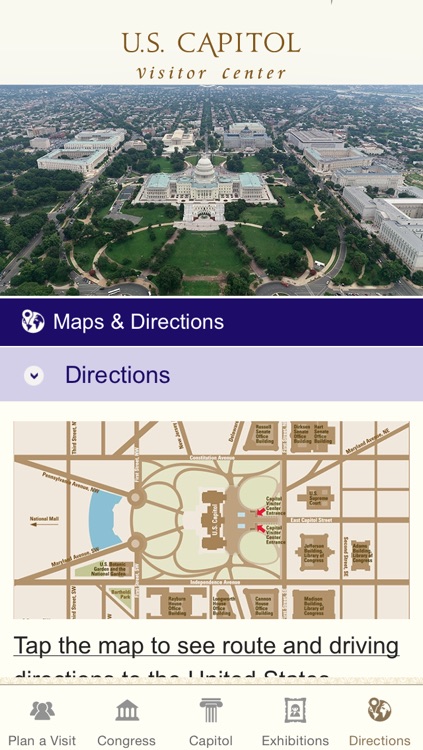 U.S. Capitol Visitor Guide screenshot-4