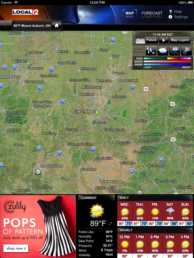 WKRC WX for iPad(圖2)-速報App