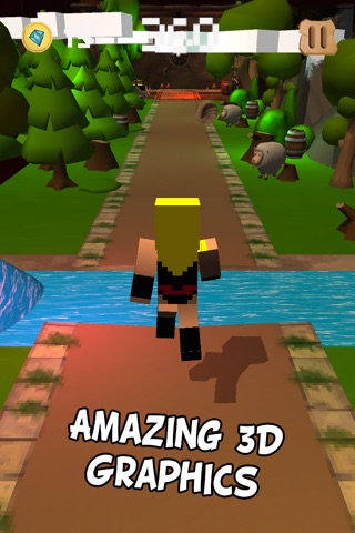 Block Run - 3D Endless Mine Runner Game screenshot 3