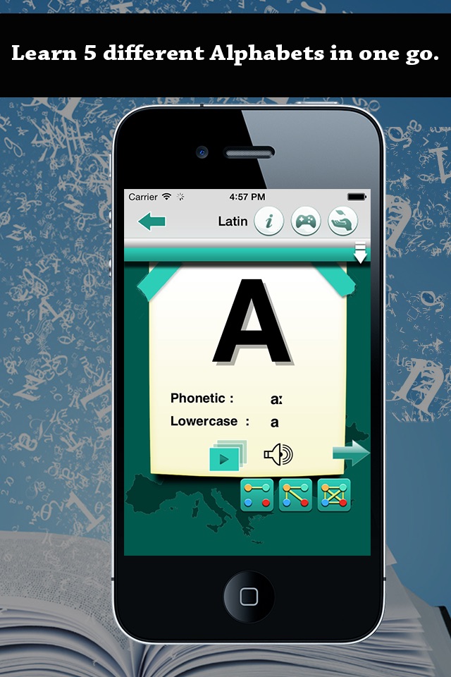LingoDiction - Alphabets Phonics & Pronunciation (English, Irish, Italian, Polish, French & more) Vol.2 screenshot 2