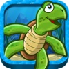 Tappy Turtle - The FREE 1 or 2 Player Full Featured Flappy Underwater Physics Race Game