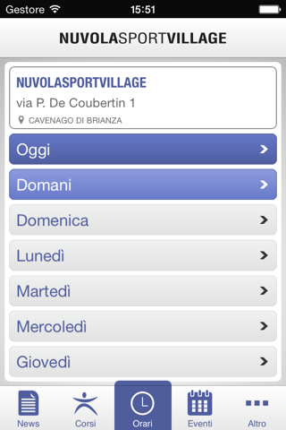 NUVOLASPORTVILLAGE screenshot 2