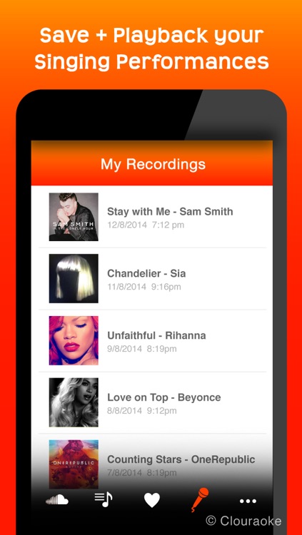 Sing Free Music Karaoke MP3 Songs with Clouraoke - Stream Singing for SoundCloud screenshot-3