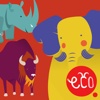 Storybook for Kids: Elephant, Rhino and Buffalo - The Fun Animal Adventure for Children 3, 4, 5 to 6 year old