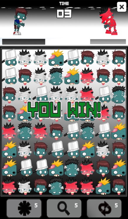 Zombies Puzzle Battle screenshot-3