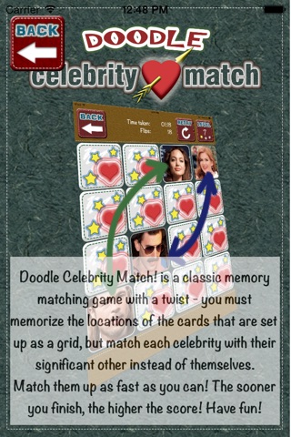 Doodle Celebrity Match! Pair'em like a boss! screenshot 4