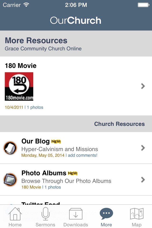 Grace Community Church, San Antonio screenshot 4