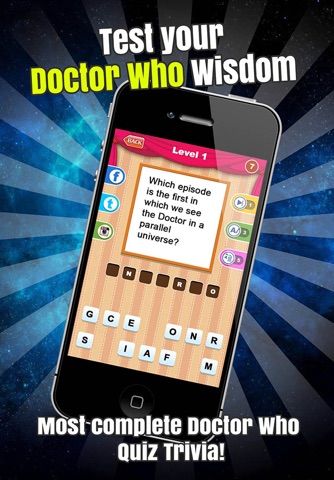 Trivia for Doctor Who Fans screenshot 2