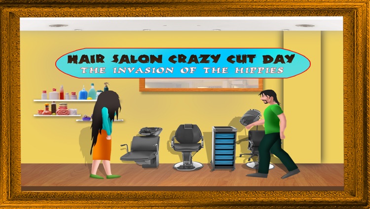 Hair Salon Crazy Cut Day : The Invasion of the hippies - Free Edition by  Infinite Dream Factory Inc