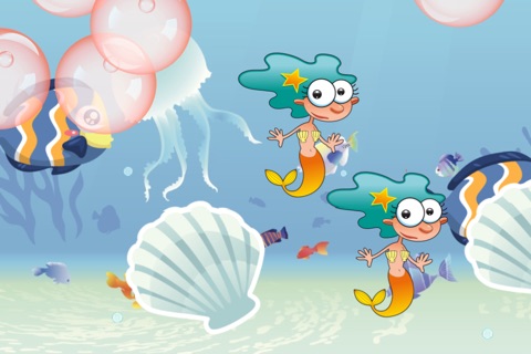 Mermaids and Fishes for Toddlers and Kids : discover the ocean ! screenshot 4