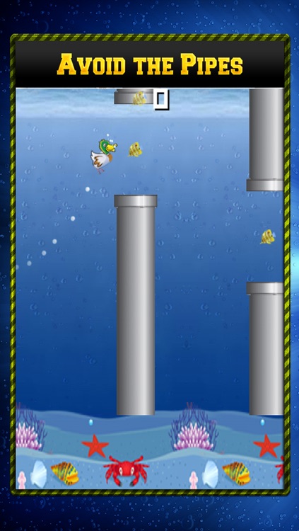 Duck Dive: Flappy Prey Bird Fishing screenshot-3