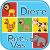 Rotsvas Afrikaans “Diere”