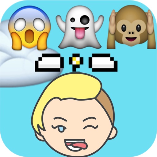 Celebrity Copters vs Flap Emoji iOS App