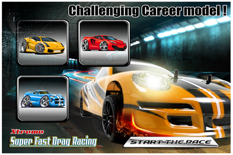 Super Fast Drag YT Racing Car - FREE screenshot 2