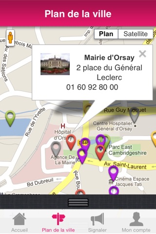 Mairie Orsay screenshot 2